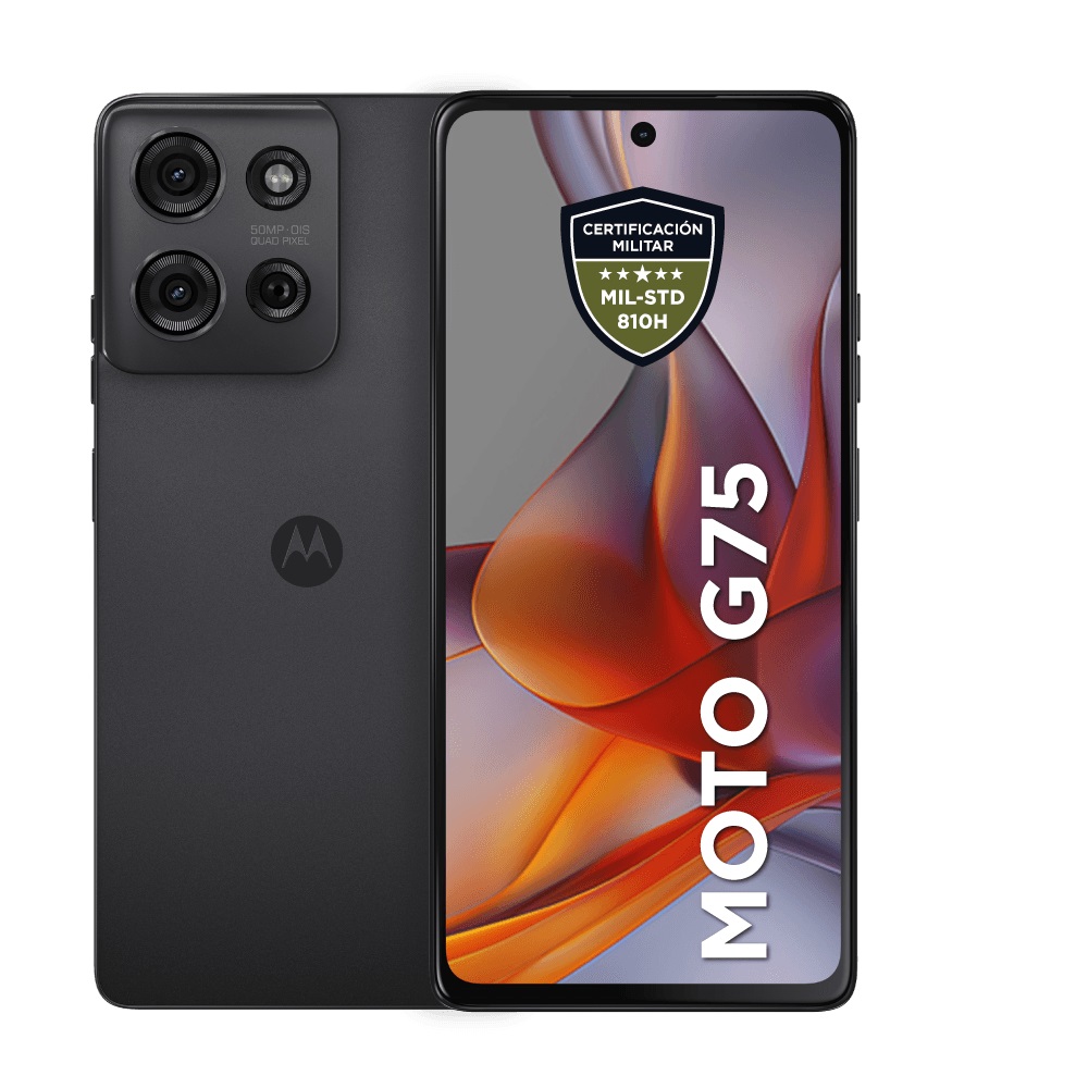 Celular Motorola Moto G75 8GB 256GB IPS 120Hz Carbon Gray