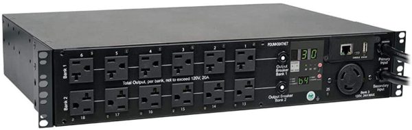 2.9kW Single-Phase ATS / Switched PDU, 1