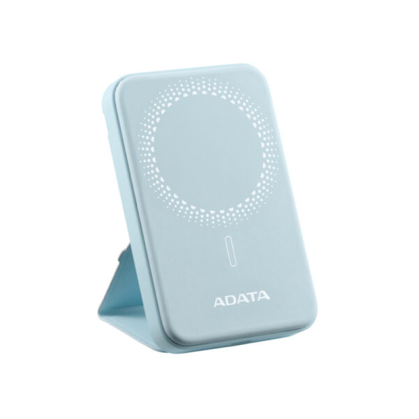 Power Bank  Azul 5000mAh magnetica, 1 Puerto tipo c entrada y salida - Imagen 2