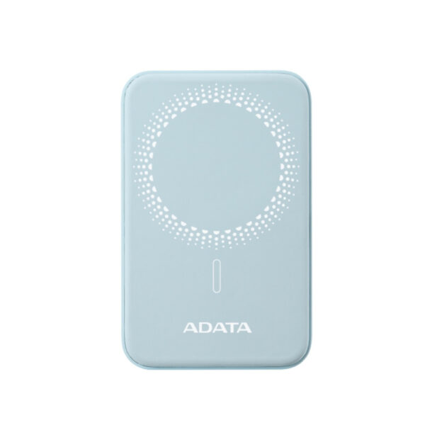 Power Bank  Azul 5000mAh magnetica, 1 Puerto tipo c entrada y salida - Imagen 3