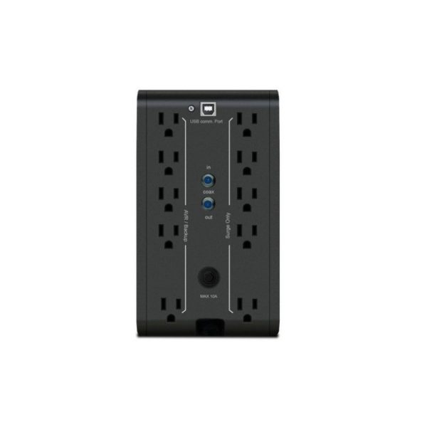 UPS CDP Interactiva CDP, 1000VA/500W 10 Tomas de Salida Pantalla LCD Software de monitoreo - Imagen 2