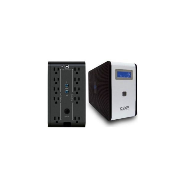 UPS CDP Interactiva CDP, 1000VA/500W 10 Tomas de Salida Pantalla LCD Software de monitoreo - Imagen 3