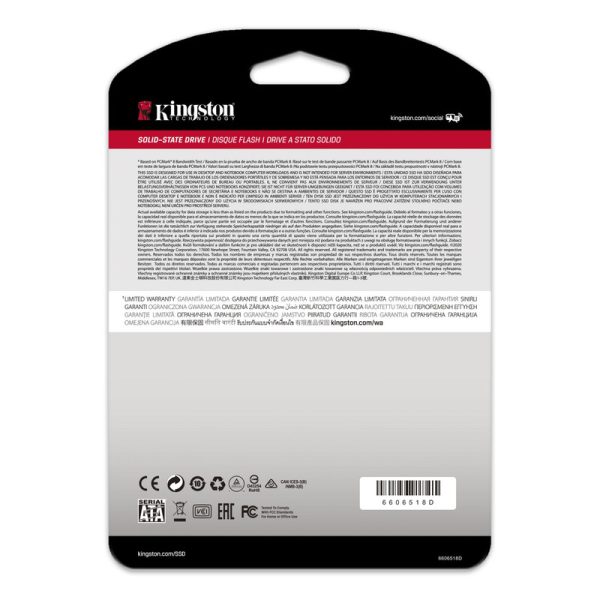 960GB A400 SATA3 2.5 SSD 7MM - Imagen 3