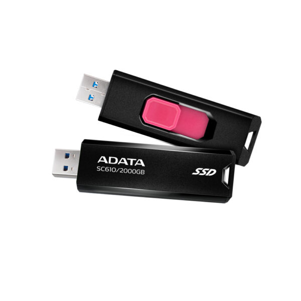 SSD EXTERNO MINI NEGRO C610  2TB TIPO USB - Imagen 2