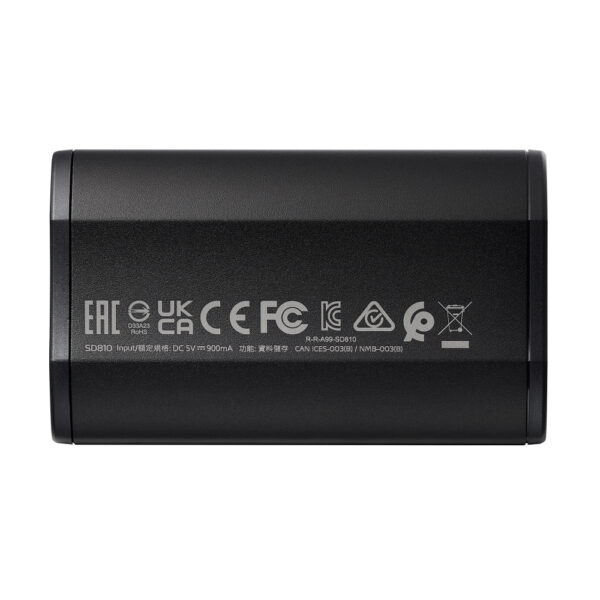 SSD EXTERNO ULTRAPORTABLE ANTIGOLPES/AGUA IP68 NEGRO SD810 1TB/TIPO-C - Imagen 3