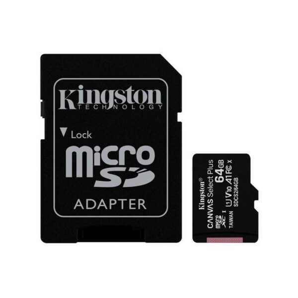 Memoria Micro SD KINGSTON Canvas Select Plus 64GB - Imagen 2