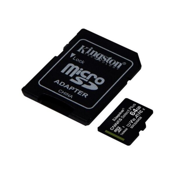 Memoria Micro SD KINGSTON Canvas Select Plus 64GB - Imagen 3