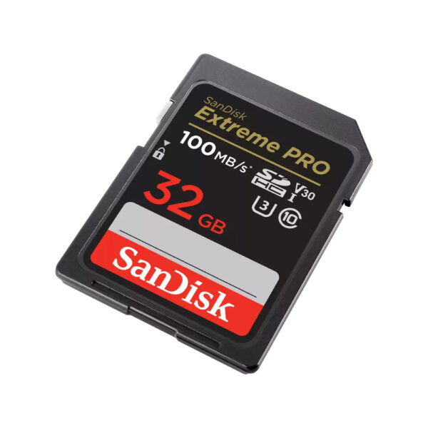 SanDisk  Secure Digital Extreme PRO 32GB SDHC UHS-I Card  100 Mb/s C10,U3,V30 - Imagen 3