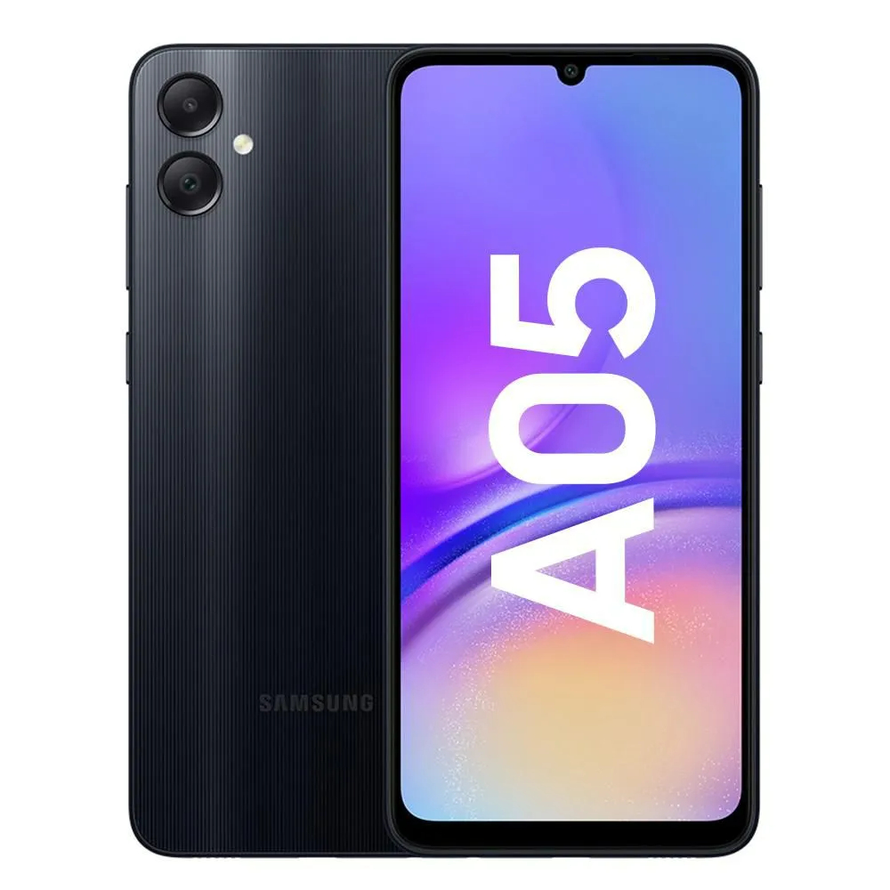 Celular Samsung Galaxy A05 4GB 128GB PLS LCD 60Hz Negro