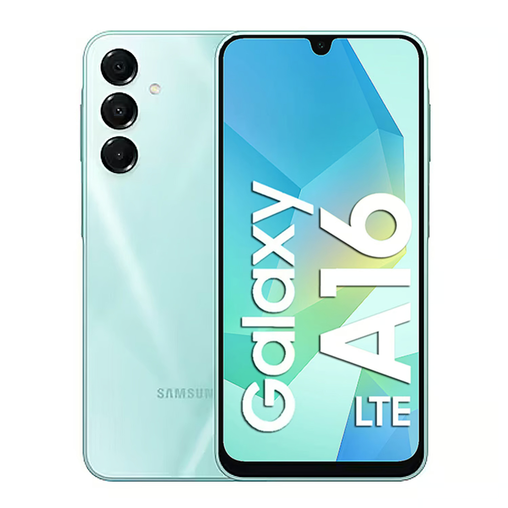 Celular Samsung Galaxy A16 6GB 256GB Super AMOLED 90Hz Verde Claro