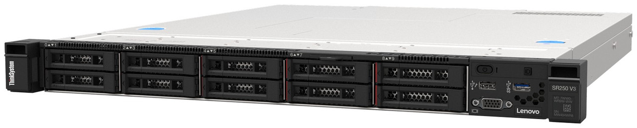 ThinkSystem SR250 V3 1xIntel Xeon E-2468