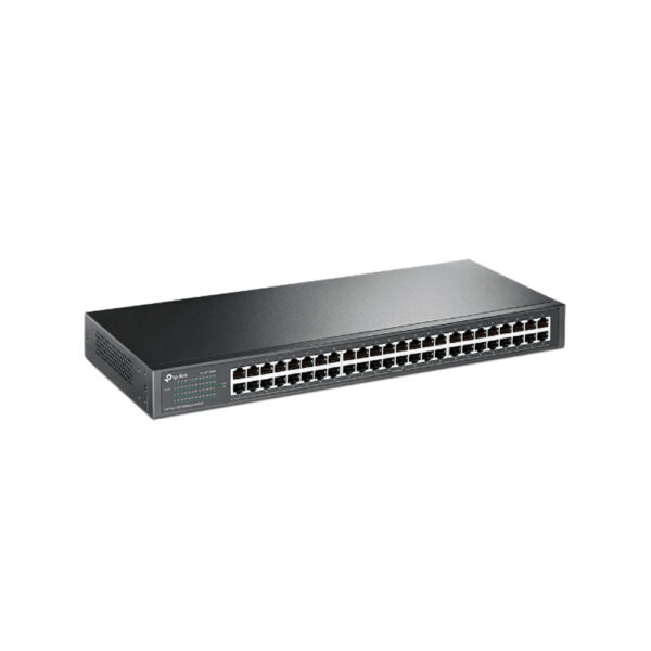 Switch TP-LINK NO Administrable 48 Puertos RJ45 10/100 Mbps Para Rack COLOR Negro - Imagen 2
