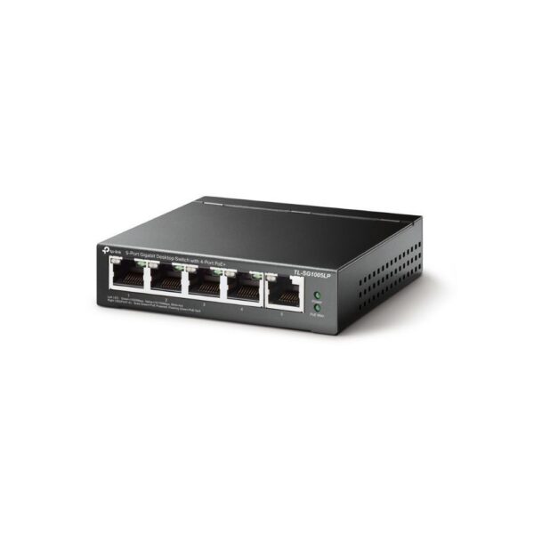 Switch TPLINK PoE de escritorio de 5 puertos - Imagen 2