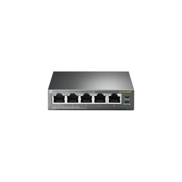 Switch TPLINK poE de escritorio Gigabit de 5 puertos - Imagen 3