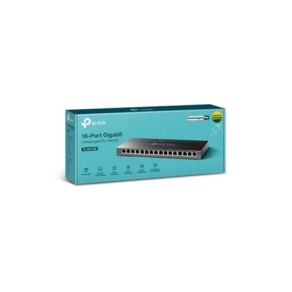 Switch TPLINK  administrable de escritorio 16 puertos - Imagen 3