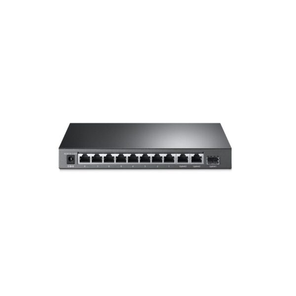Switch TPLINK de escritorio Gigabit de 8 puertos a 10 / 100Mbps + 3 puertos con PoE + de 8 puertos COLOR Negro - Imagen 3