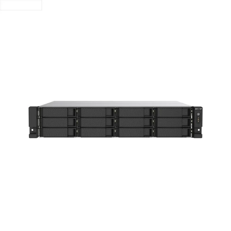 QNAP 2U 12-Bay NAS/iSCSI IP-SAN. AMD Ryz