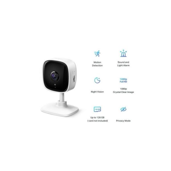 Cámara TPLINK de Seguridad Para El hogar Wifi COLOR Blanco - Imagen 2