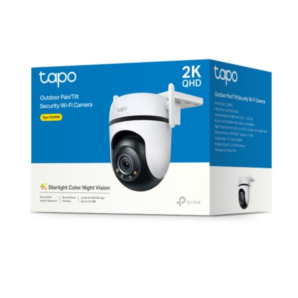 Cámara TAPO TPLINK de Vigilancia Wi-Fi para Exteriores con Visión Nocturna a Color y Detección IA Avanzada - Imagen 3