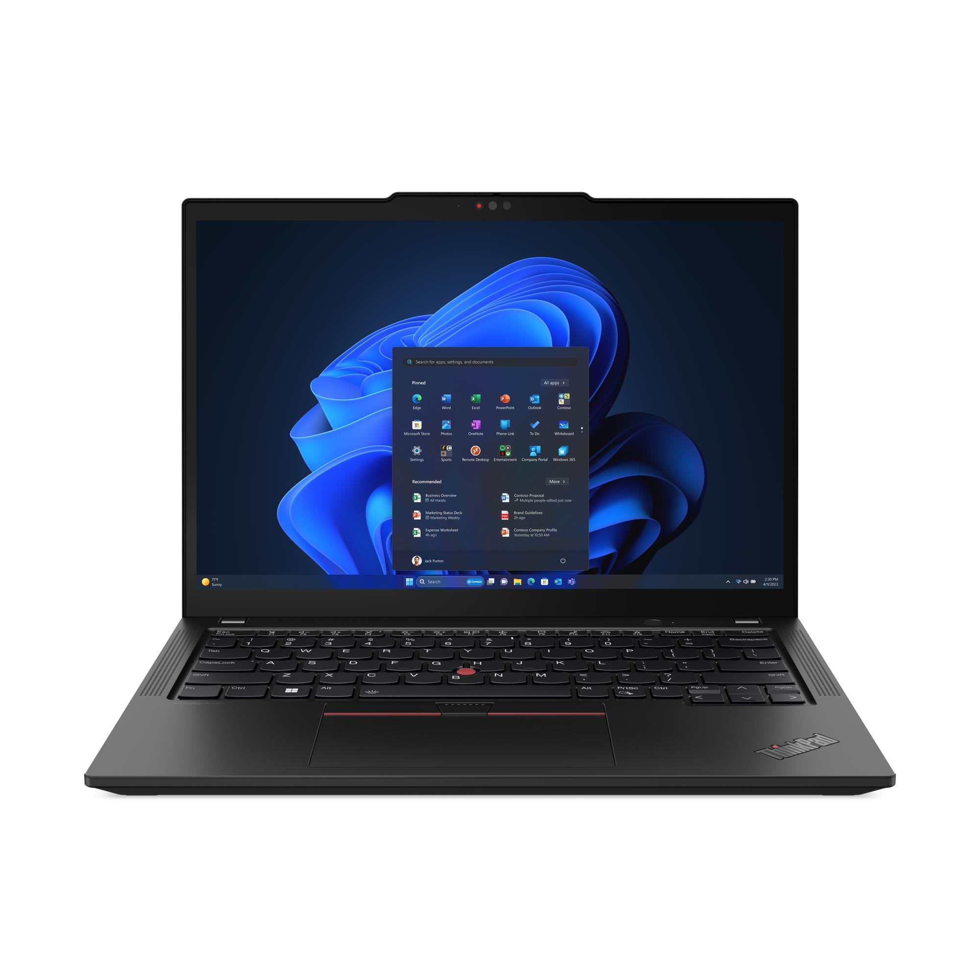 Portatil Lenovo ThinkPad X13 Gen 5 Intel Core Ultra 5 125U 13.3 Pulgadas WUXGA 16GB 512GB SSD Windows 11 Pro Color Negro