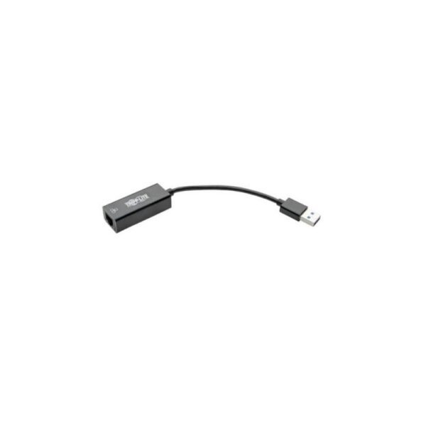 Adaptador de Red NIC USB 3.0 a Gigabit Ethernet, 10Mbps / 100Mbps / 1000Mbps, Negro - Imagen 2