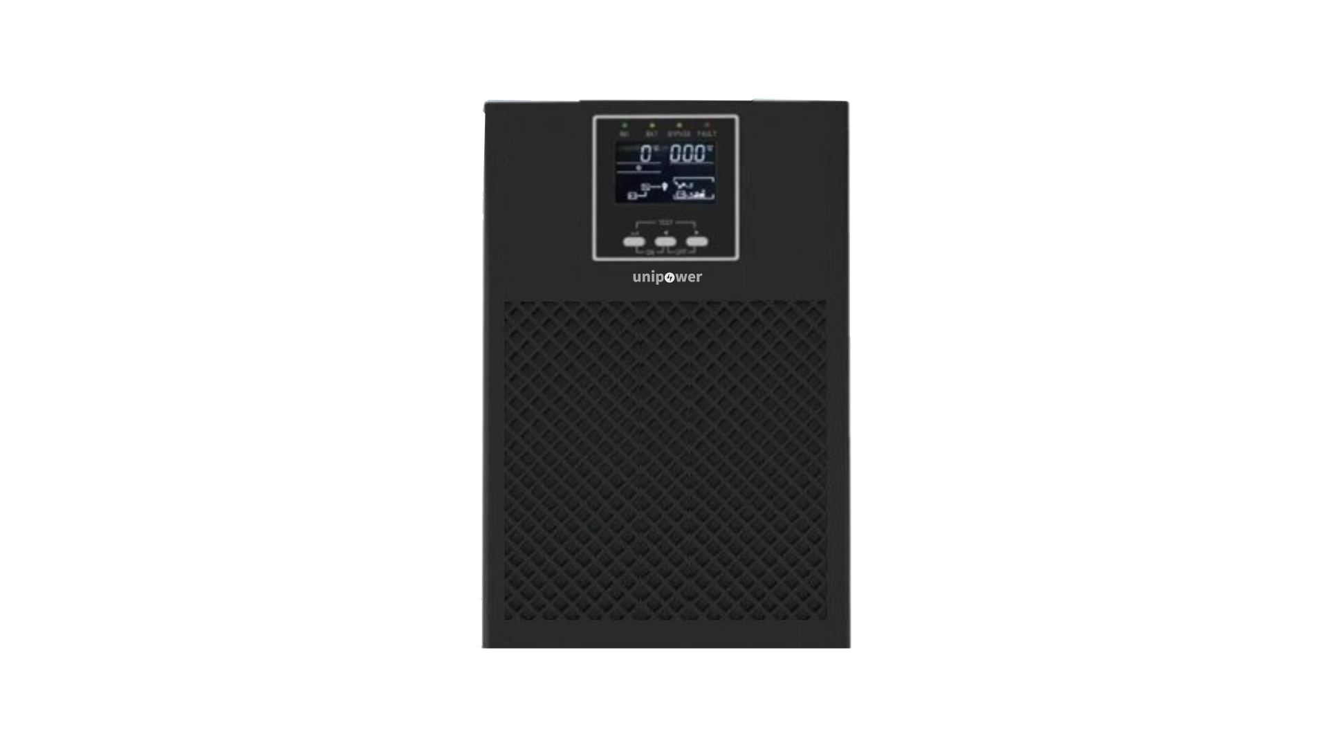 1KVA /1KW UPS torre,120V 60HZ, 2 bat12v-9/ 4 tomas L5-15R. LCD; HID USB, SNMP slot , RS232. cargador ajustable 1-12 amp.. Opción banco baterias externos.