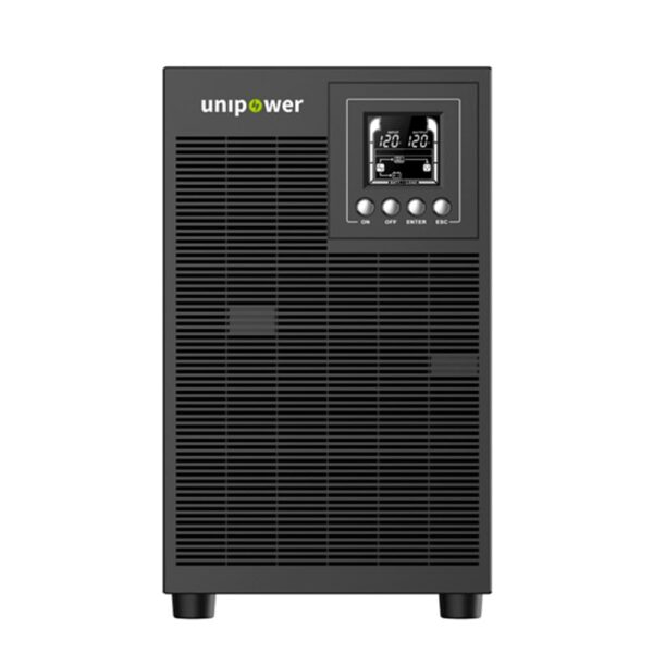 3KVA /2,7KW  torre  UPS con 6 bat 12v9AH,120V 60HZ + 4 tomas L5-20RV+ BORNERA. LCD; HID USB, EPO, SNMP slot , RS232. Cargador 1AMP. Toma de entrada NEMA L5-30P. - Imagen 2