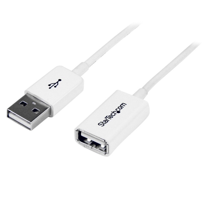 3M WHITE USB 2.0 EXTENSION CABLE - M/F