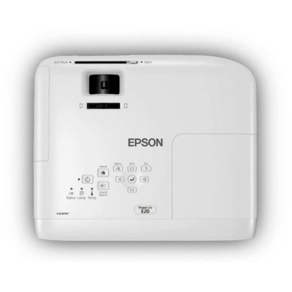 Video Proyector EPSON PowerLite E20 COLOR Blanco - Imagen 3