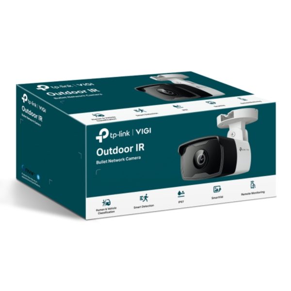 Cámara IP VIGI tipo Domo de 2MP.Lente Fijo 2.8 mm.FUNCIONES: Detección Inteligente (Clasifica Humanos y Vehículos), Detección de Movimiento, Detección de Intrusión de Área, Detección de Cruce de Línea, Detección de Manipulación de Cámara, Detección de Objeto abandonado - Imagen 2