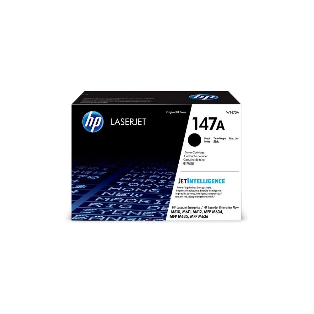 TONER HP NEGRO 147A LASERJET  M610,611,612,634,635,636 10.500 PAG.