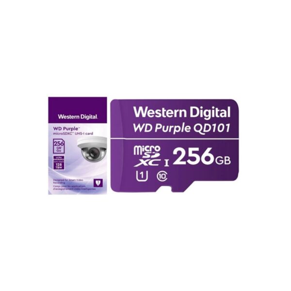Tarjeta MicroSD WESTERN DIGITAL 256gb Para Cámaras de Seguridad - Imagen 3