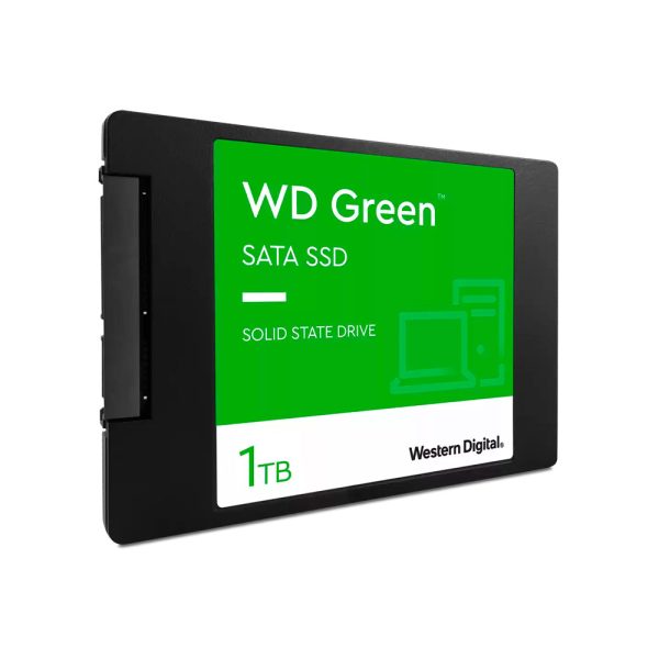 Unidad de estado sólido interna SSD Western Digital Green 1TB  con puerto SATA y factor de forma 2.5” (7mm), creado para las necesidades más básicas del cómputo diario, pero con un rendimiento y velocidad mayor que una unidad mecánica. - Imagen 2