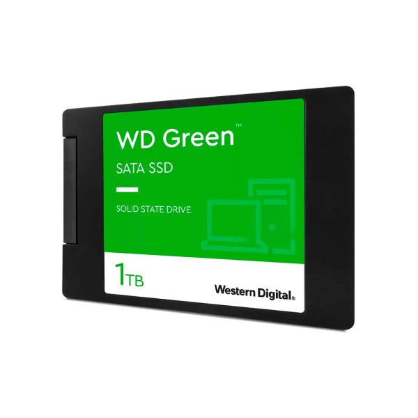 Unidad de estado sólido interna SSD Western Digital Green 1TB  con puerto SATA y factor de forma 2.5” (7mm), creado para las necesidades más básicas del cómputo diario, pero con un rendimiento y velocidad mayor que una unidad mecánica. - Imagen 3