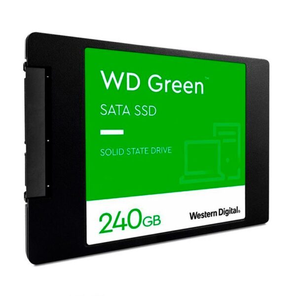 Unidad de Estado Solido SSD WESTERN DIGITAL 240gb COLOR Negro Verde - Imagen 3