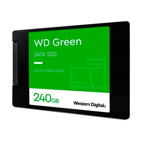 Unidad de Estado Solido SSD WESTERN DIGITAL 240gb COLOR Negro Verde - Imagen 4