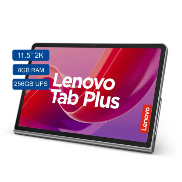 Tablet Lenovo Tab Plus 351FU 8GB 256GB IPS Wifi Gris Luna Con Funda Y Sleeve - Imagen 3