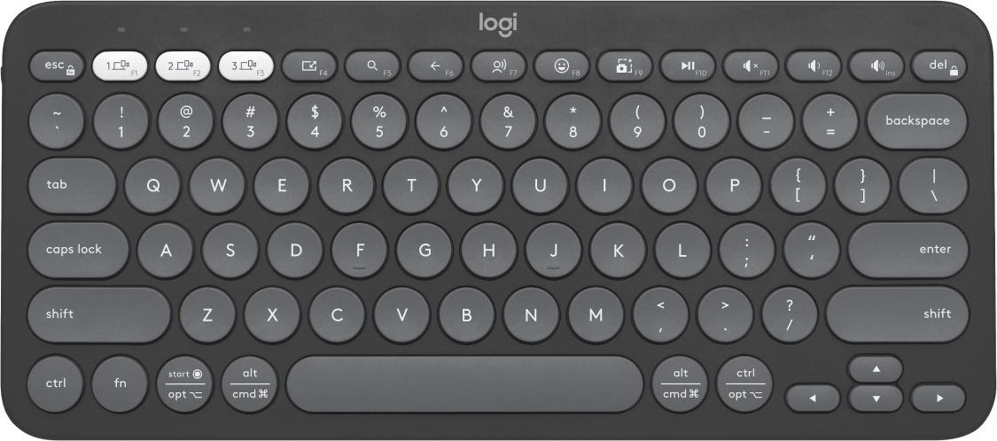 K380 NEGRO (PEBBLE KEYS)