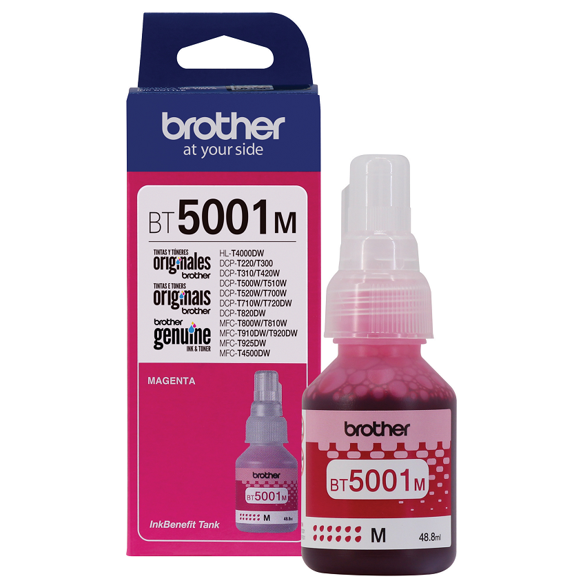 BOTELLA DE TINTA BT5001M MAGENTA