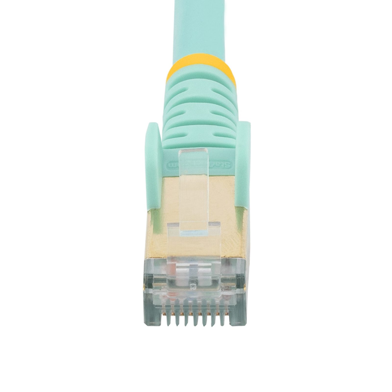 35ft Aqua Molded Category 6a Patch Cable