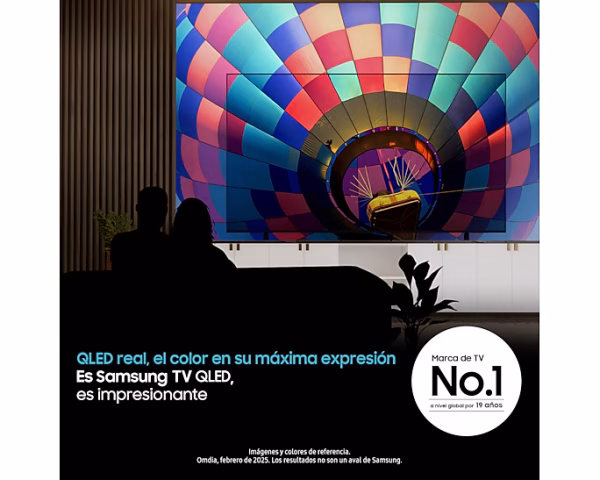 Televisor Samsung FLAT QLED  Smart TV 65 pulgadas, UHD 4K  /3,840 x 2,160 / DVB-T2 / Procesador Quantum/ Bluetooth / Dual Led / asistente de voz /  modo ambiente/ Modo Juego/  HDMI x 3 / USB x 2 /LAN/ abre y edita archivos de Office/ Control Solar/Garantía 1 año, Ficha tecnica completa en www.samsung.com.co - Imagen 3