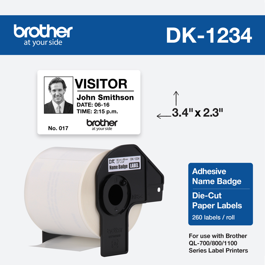 ID Badge Tags DK1234