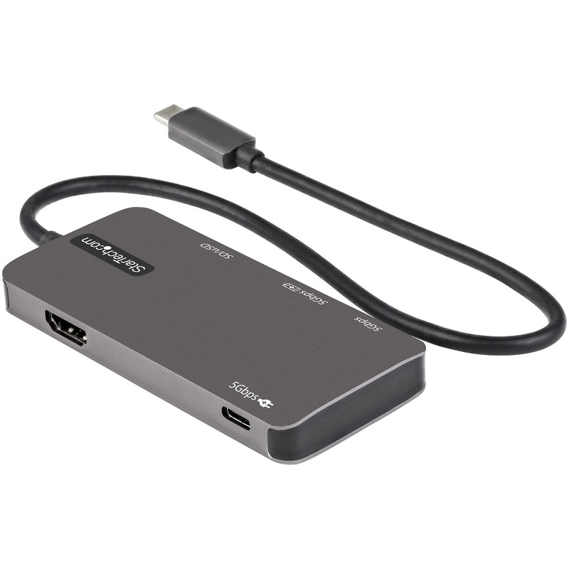 USB C Multiport Adapter - 4K HDMI/PD/USB
