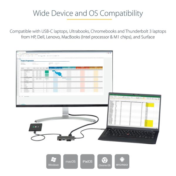 USB C Multiport Adapter - 4K HDMI/PD/USB - Imagen 4