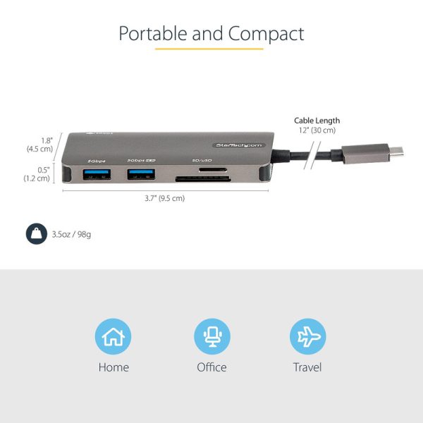 USB C Multiport Adapter - 4K HDMI/PD/USB - Imagen 5