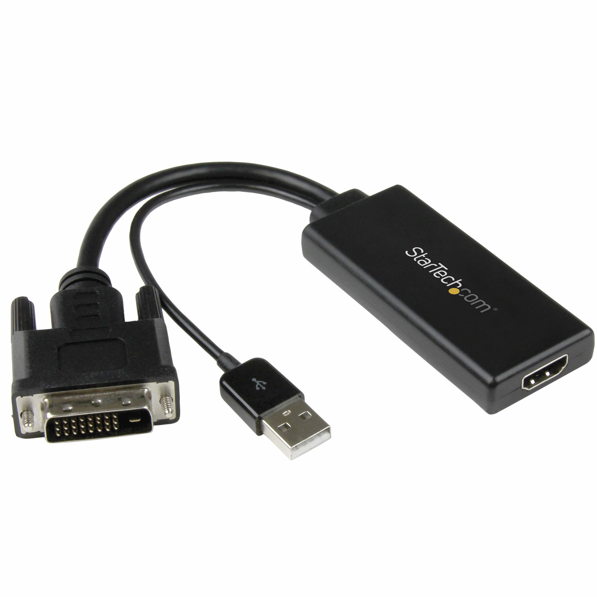 Adaptador de Video DVI a HDMI con Audio