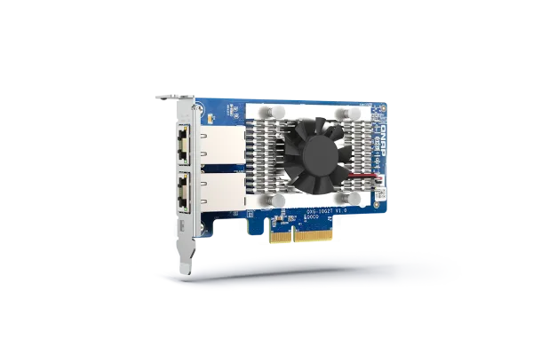 Dual-port BASET 10GbE network expansion
