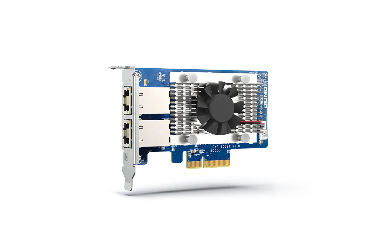 Dual-port BASET 10GbE network expansion