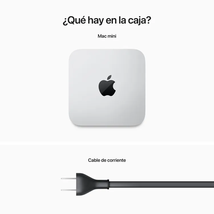 Apple Mac Studio M2 Max CPU 12 núcleos GPU 30 núcleos 32GB RAM 512GB SSD Color Plata