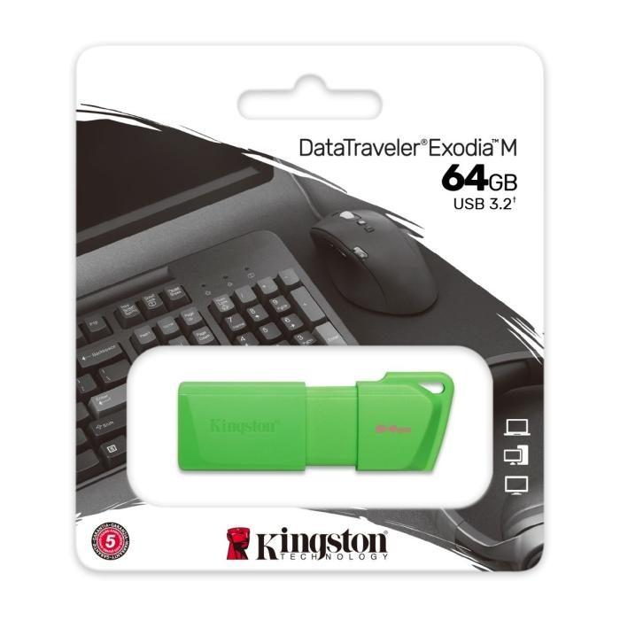 64GB USB 3.2 DT Exodia M LATAM DTXM - NE